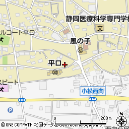 静岡県浜松市浜名区平口2585周辺の地図