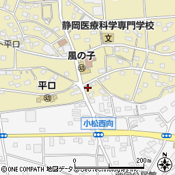 静岡県浜松市浜名区平口1968周辺の地図