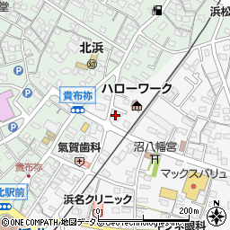 静岡県浜松市浜名区沼269周辺の地図