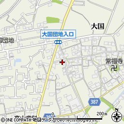 兵庫県加古川市西神吉町大国221周辺の地図