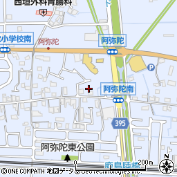 兵庫県高砂市阿弥陀町阿弥陀1240周辺の地図