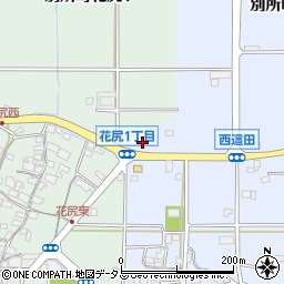 兵庫県三木市別所町西這田1丁目221周辺の地図