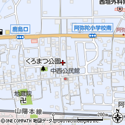 兵庫県高砂市阿弥陀町阿弥陀1068周辺の地図