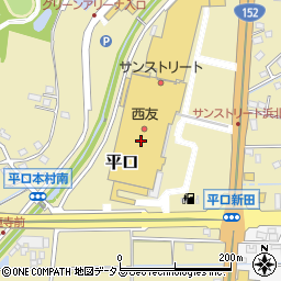 静岡県浜松市浜名区平口2861周辺の地図