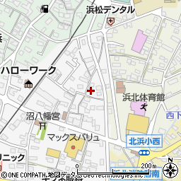 静岡県浜松市浜名区沼311周辺の地図