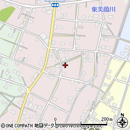 静岡県浜松市浜名区東美薗293周辺の地図