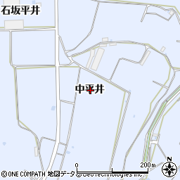 愛知県知多郡美浜町奥田中平井周辺の地図