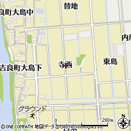 愛知県西尾市吉良町大島寺西周辺の地図