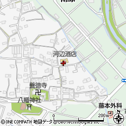 河辺酒店周辺の地図