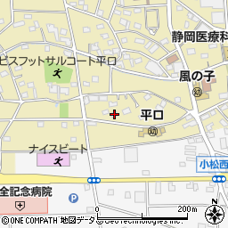 静岡県浜松市浜名区平口2608周辺の地図