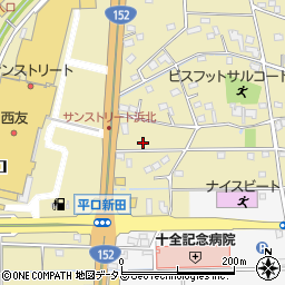 静岡県浜松市浜名区平口2693周辺の地図