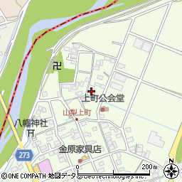 静岡県袋井市上山梨1103周辺の地図