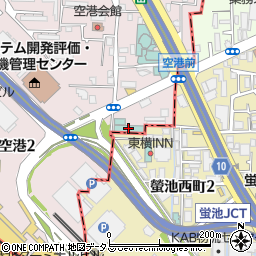 グリーンリッチホテル大阪空港前（伊丹）周辺の地図
