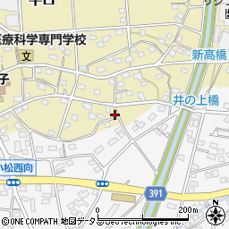 静岡県浜松市浜名区平口1938周辺の地図
