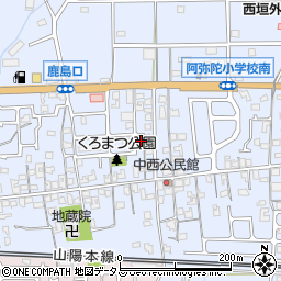 兵庫県高砂市阿弥陀町阿弥陀1058周辺の地図