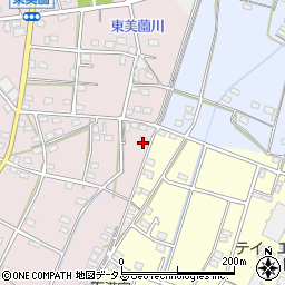 静岡県浜松市浜名区東美薗513周辺の地図