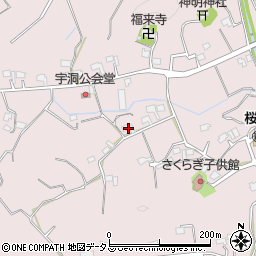 静岡県掛川市家代1673周辺の地図