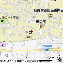 静岡県浜松市浜名区平口2586周辺の地図