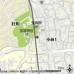 阪本ペット周辺の地図