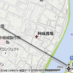 兵庫県姫路市飾磨区阿成渡場1032-2周辺の地図