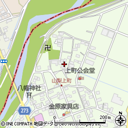 静岡県袋井市上山梨1192周辺の地図