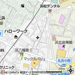 静岡県浜松市浜名区沼310周辺の地図