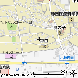 静岡県浜松市浜名区平口2594周辺の地図