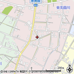 静岡県浜松市浜名区東美薗276周辺の地図