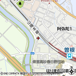兵庫県高砂市春日野町16周辺の地図