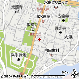 兵庫県姫路市飾磨区須加75-3周辺の地図
