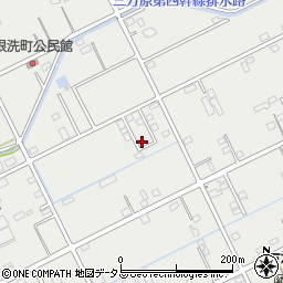 静岡県浜松市中央区根洗町1201周辺の地図
