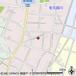 静岡県浜松市浜名区東美薗295周辺の地図