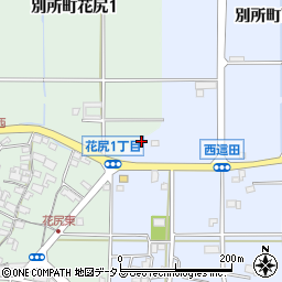 兵庫県三木市別所町西這田1丁目224周辺の地図