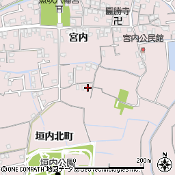 兵庫県姫路市網干区宮内105周辺の地図