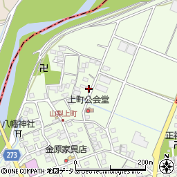 静岡県袋井市上山梨1107周辺の地図