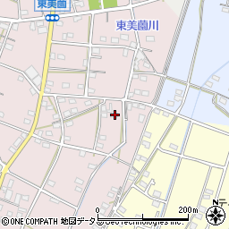静岡県浜松市浜名区東美薗305周辺の地図