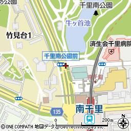 東進衛星予備校　南千里駅前校周辺の地図
