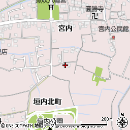 兵庫県姫路市網干区宮内107周辺の地図