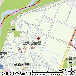 静岡県袋井市上山梨1086周辺の地図