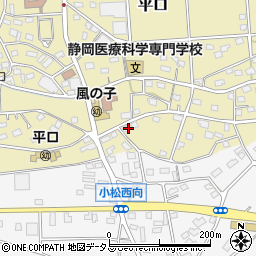 静岡県浜松市浜名区平口1966周辺の地図