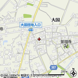 兵庫県加古川市西神吉町大国248周辺の地図