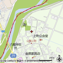 静岡県袋井市上山梨1193周辺の地図