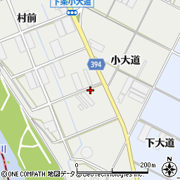 愛知県豊橋市下条西町村前105周辺の地図