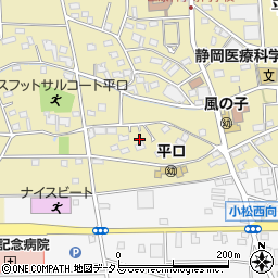 静岡県浜松市浜名区平口2602周辺の地図