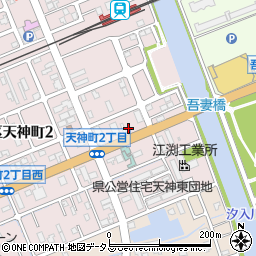 リユースショップワカバ　姫路大津店周辺の地図