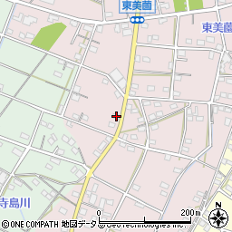 静岡県浜松市浜名区東美薗446周辺の地図