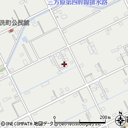 静岡県浜松市中央区根洗町1193周辺の地図