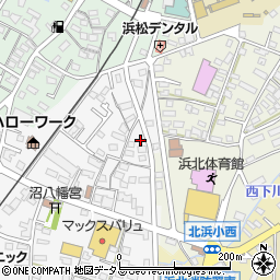静岡県浜松市浜名区沼338-7周辺の地図