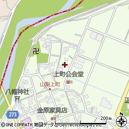 静岡県袋井市上山梨1106周辺の地図