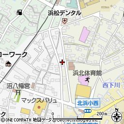 静岡県浜松市浜名区沼340周辺の地図
